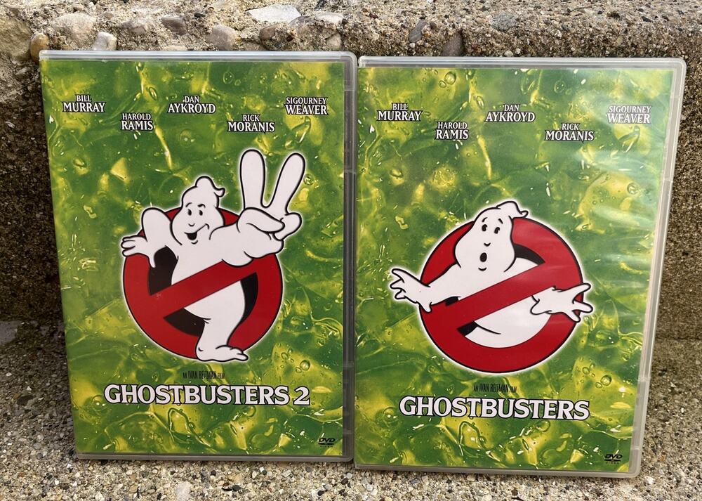 Ghostbusters 1 &2(DVD) Bill Murray, Dan Aykroyd, Rick Moranis, Harold Ramis